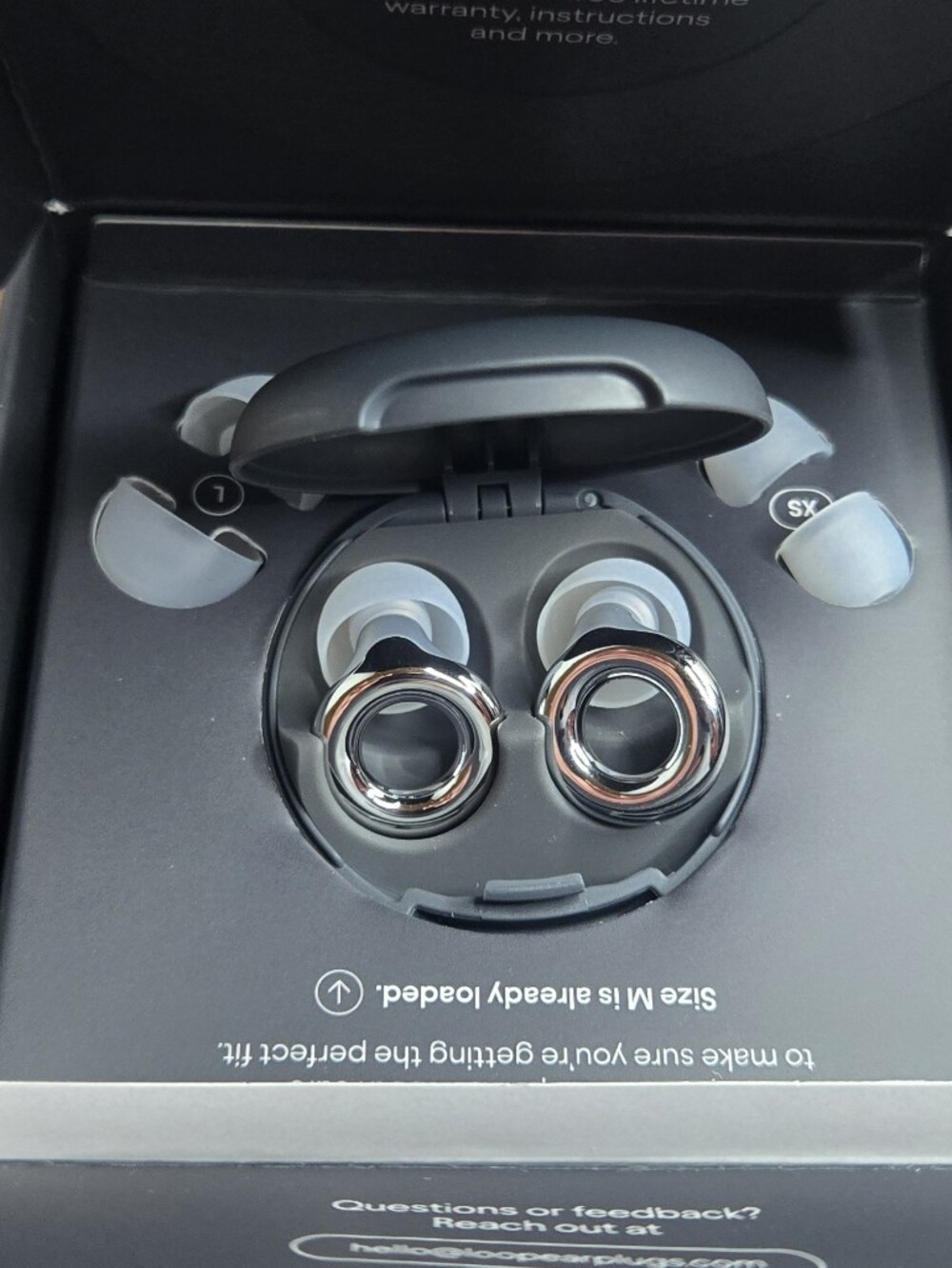Loop Experience 2 High-Fidelity Earplugs Silver Noise Reduction Concert